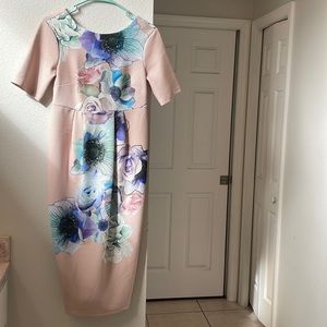 ASOS Graphic Print Maternity Dress